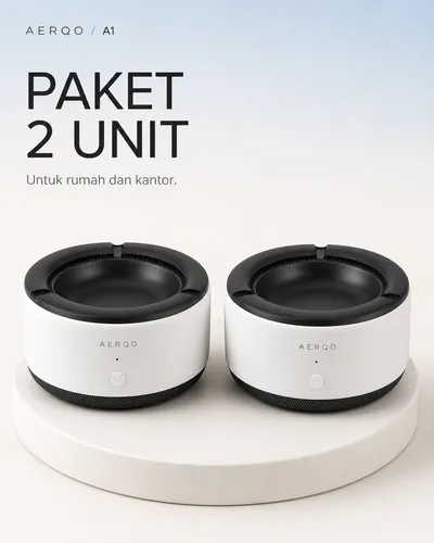 Paket 2 unit plus 1 filter cadangan